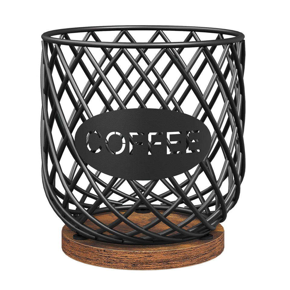 YATINEY coffee pod holder compact base keeps your counter tidy and accessible.