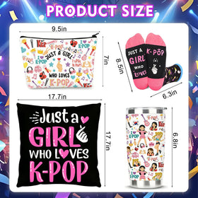 Yaztops Kpop Gift Set grip socks soft cotton for safe dance practice