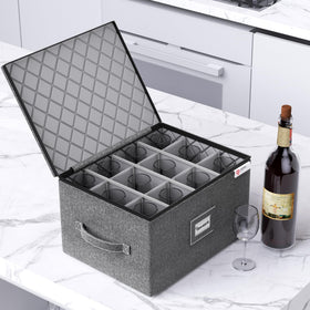 YearningHome collapsible case saves space when empty and expands for storage.