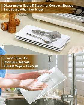 Elegant table presentation with Yedio serving set.