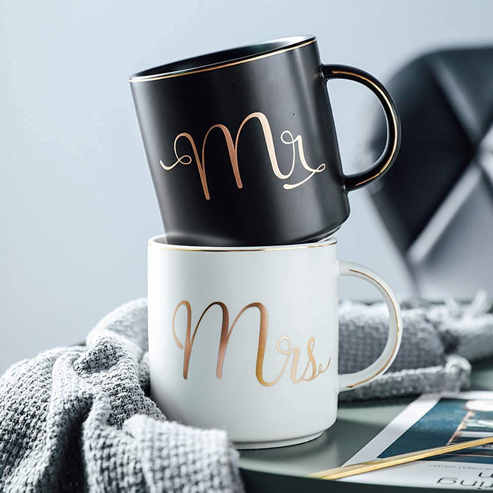 Yesland gift-ready mug set, perfect for weddings or anniversaries.