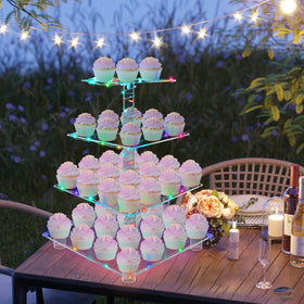 YestBuy dessert display for weddings and birthdays on a dessert table.