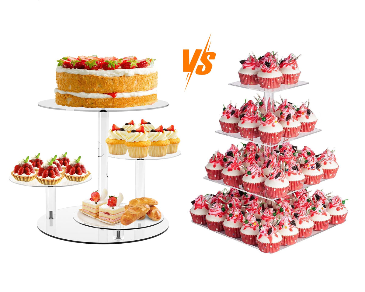 YestBuy tiered display keeps treats and gifts visually appealing