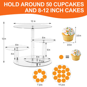 YestBuy wedding dessert table display adds clear premium charm