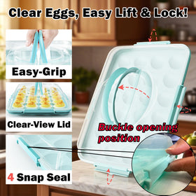 YETESON egg tray transport handles keeping eggs stable during gatherings