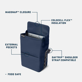 YETI Daytrip 6L Venom insulated cooler keeps beverages cold on trips