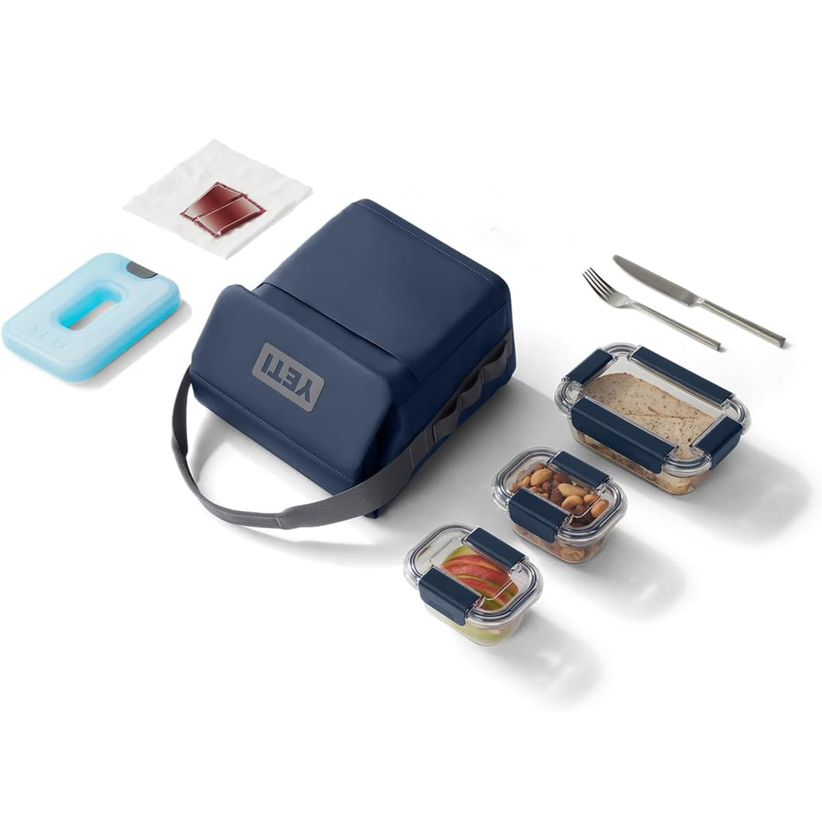 YETI Daytrip 6L Venom Magnetsnap closure secures contents with one hand
