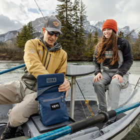 YETI Daytrip charcoal color offers a sleek, versatile look.