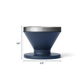 YETI Pour Over accessory facilitates step-by-step brew rituals