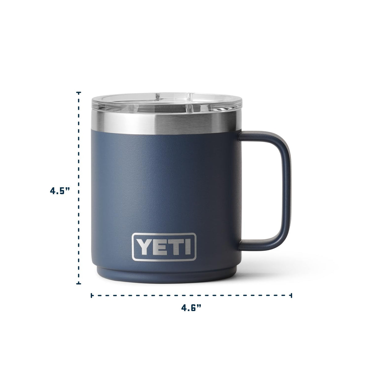 YETI Rambler 10 oz No Sweat design keeps hands dry