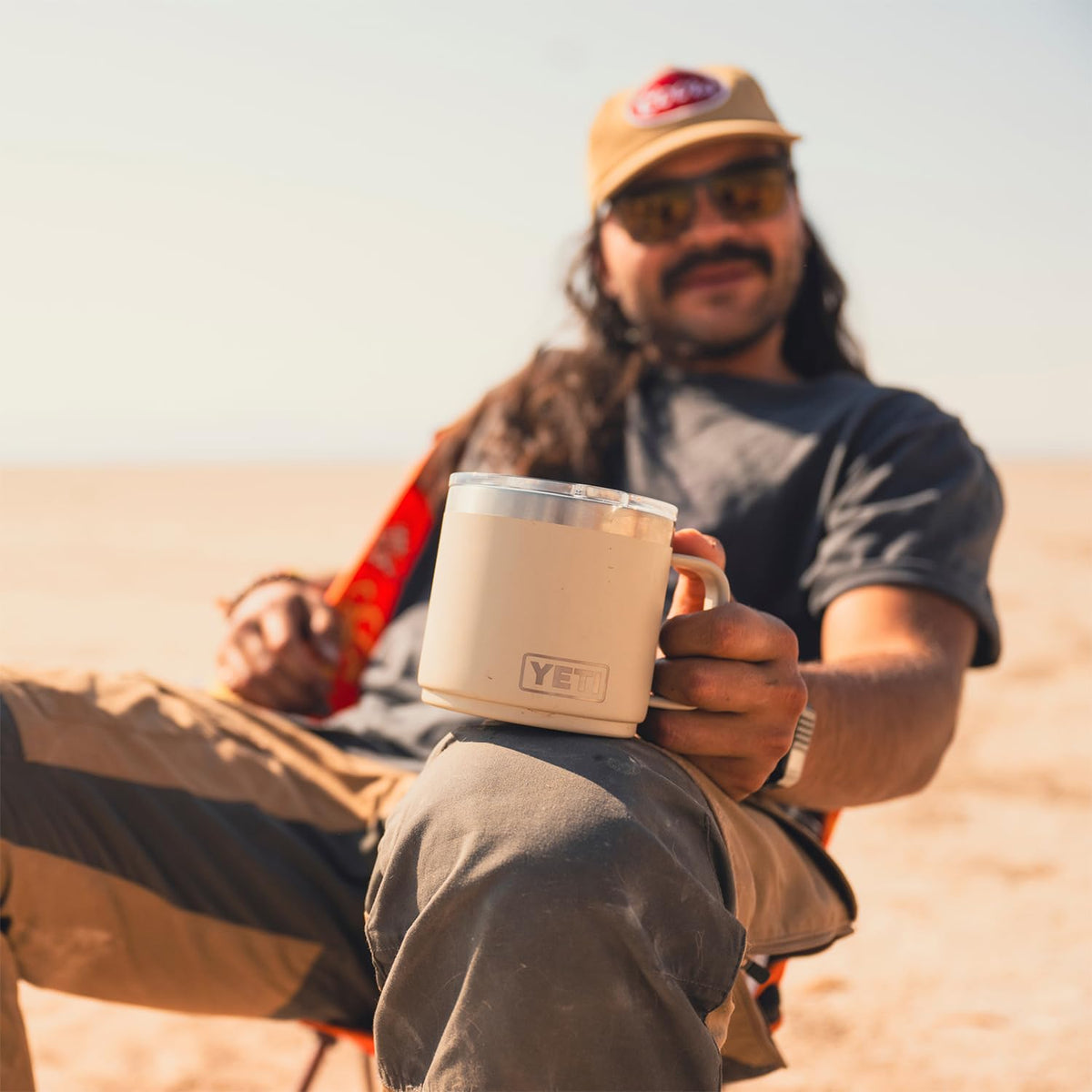 Kitchen use context for YETI Rambler 14 oz mug