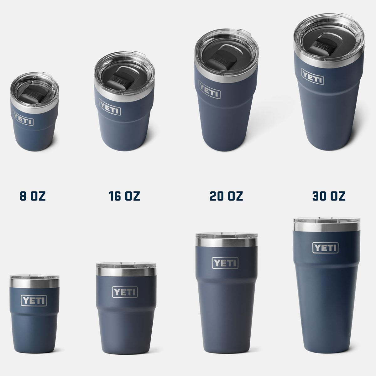 YETI Rambler 20 oz in picnic setting ready for beverages.