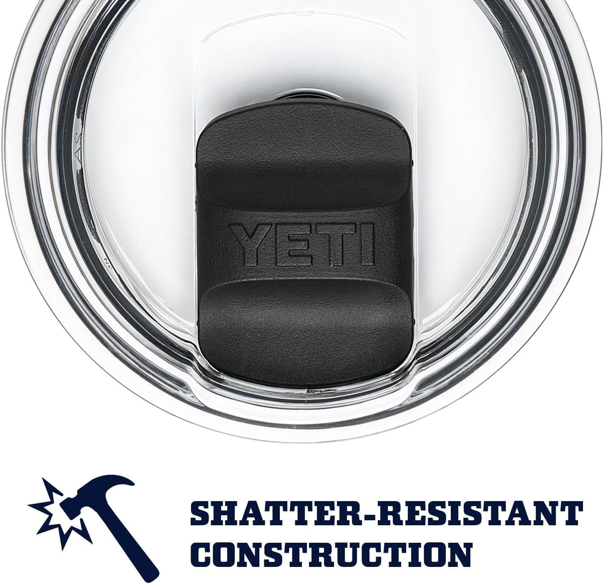 YETI Rambler 20 oz Duracoat finish resists cracking, peeling, and fading