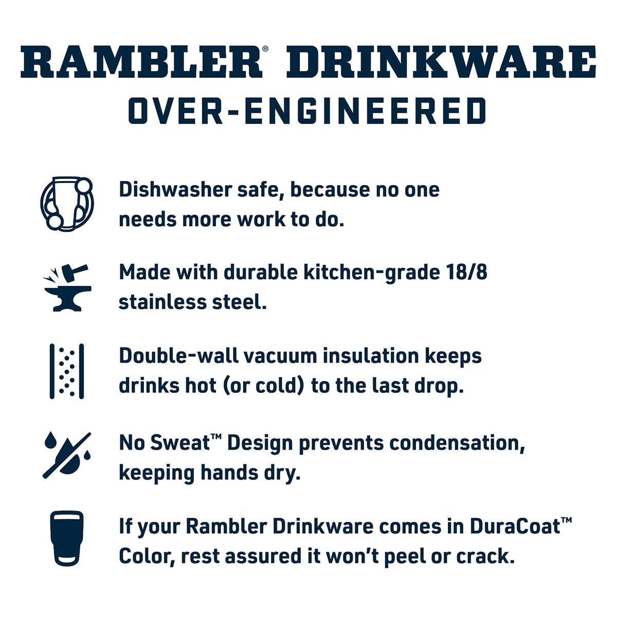YETI Rambler 26 oz leakproof chug cap ensures secure closure for spills prevention.