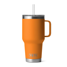 YETI Rambler 35 oz tumbler with handle and straw lid for easy on-the-go hydration