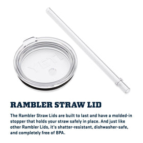 YETI Rambler 35 oz, 18/8 stainless steel, rugged and dent-resistant.