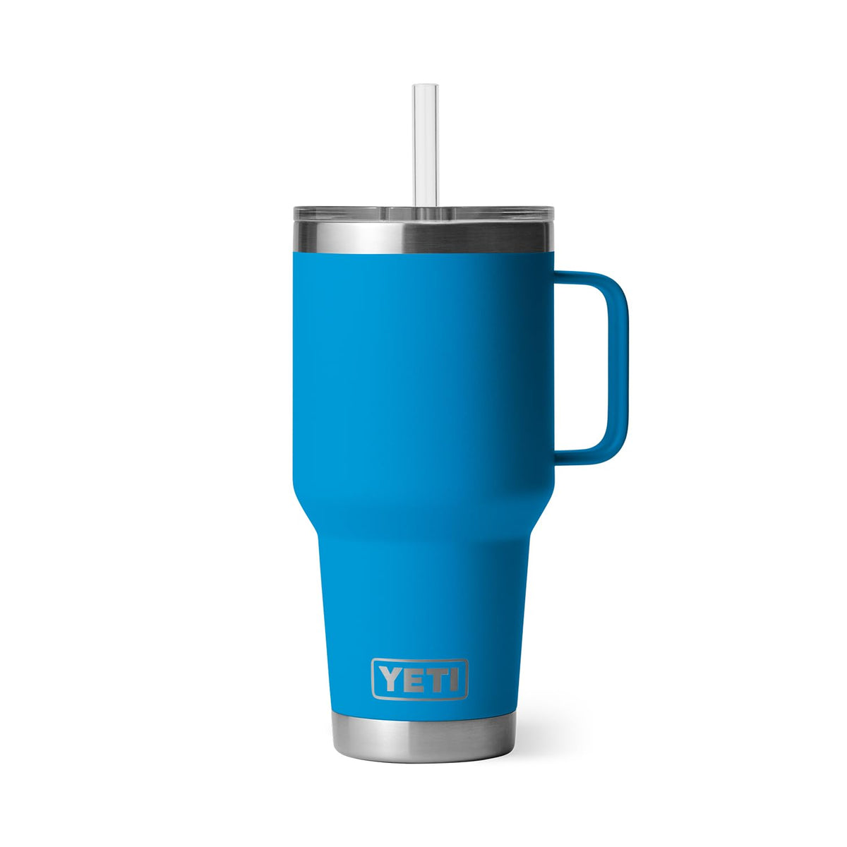 Straw lid with stopper keeps straw secure during movement