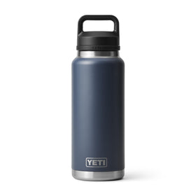 YETI Rambler 36 oz bottle with leakproof chug cap for fast sips on the go.