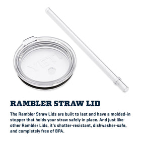 YETI Rambler durable stainless steel resists dents and drops.
