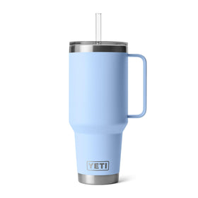 YETI Rambler 42oz with handle and straw lid kept cold for longer