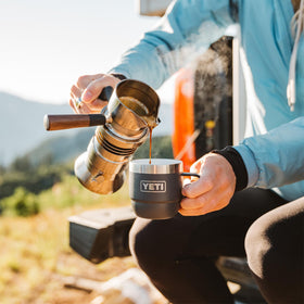 YETI Rambler 6 oz stackable mug two-pack, ready for dual coffee sessions.