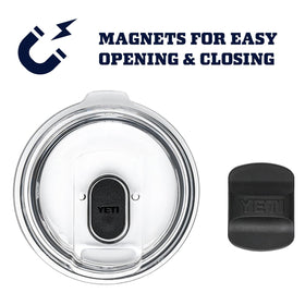 YETI Rambler black finish suits outdoor and daily use.