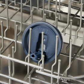 YETI Rambler double-wall vacuum insulation keeps beverages icy for hours