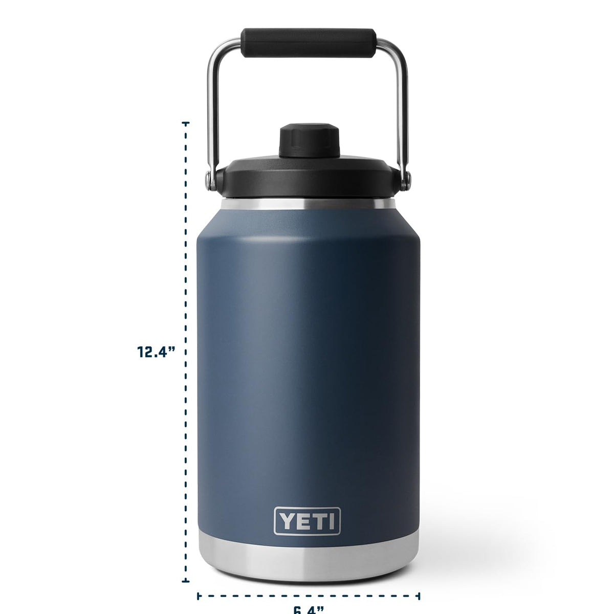 YETI Rambler Gallon Jug 2.0 dishwasher-safe for easy cleanup.