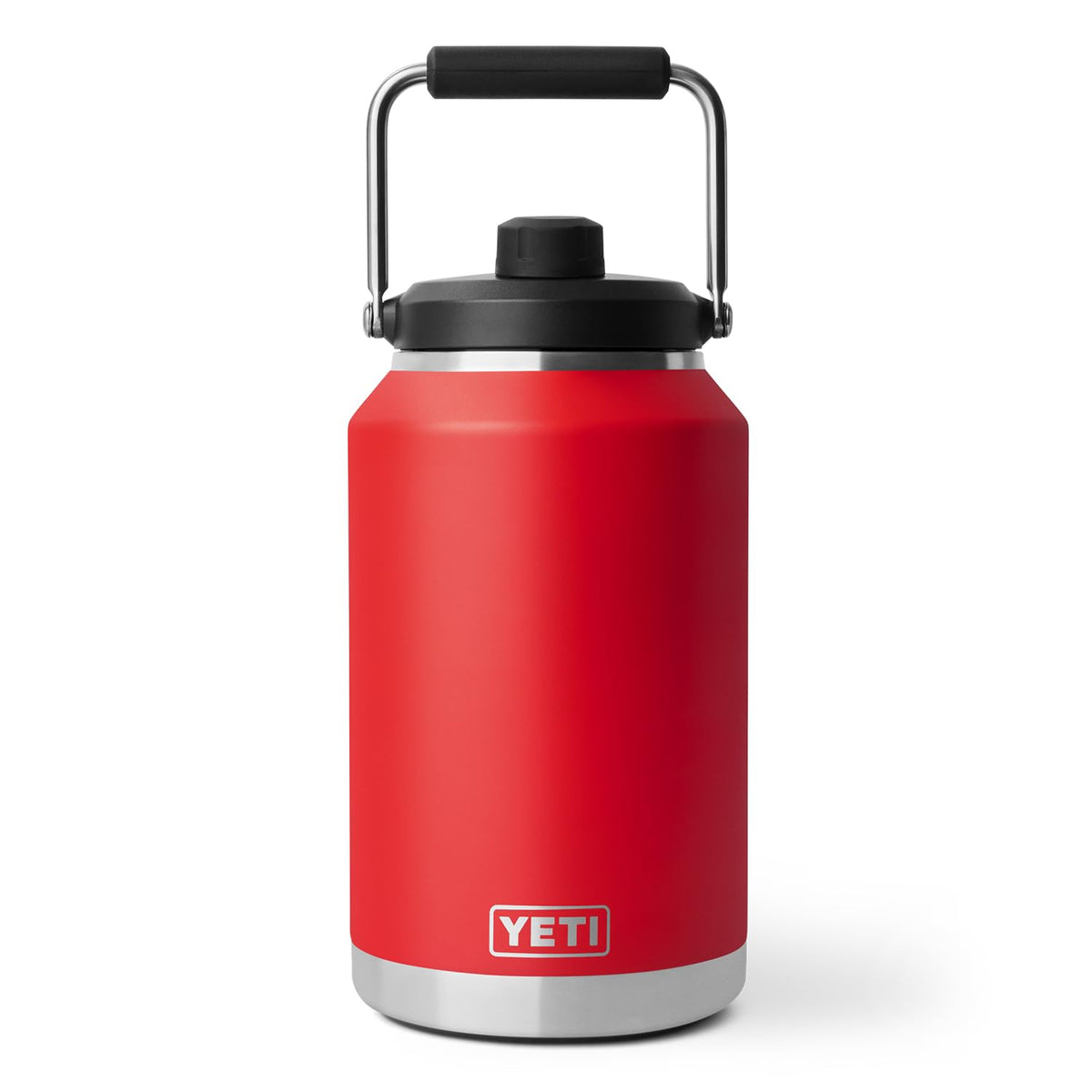 YETI Rambler Gallon Jug 2.0 pouring with Glugger for smooth sips.