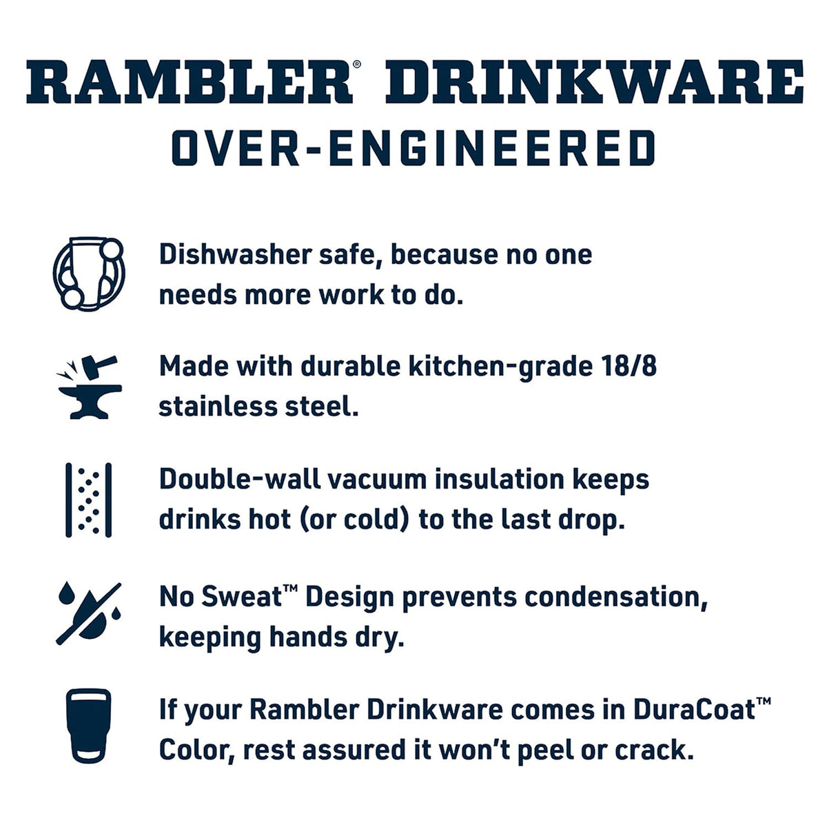 YETI Rambler Rescue Red color highlights outdoor-ready style and everyday use.