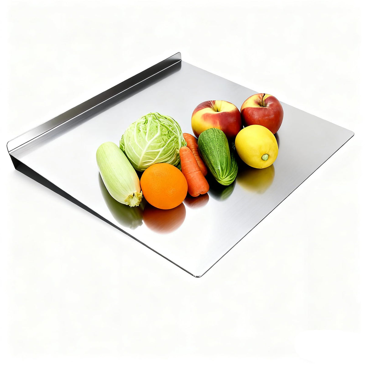 YICORIP bread slicing on large cutting board for even crumbs and clean cuts