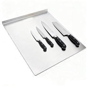 YICORIP stainless board ideal for vegetables and fruit prep.