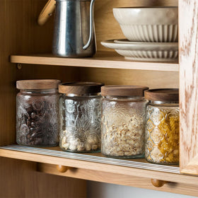 Yiluokuang versatile jar for sugar, tea, coffee and snacks