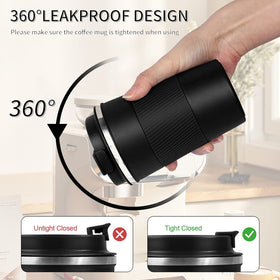 YINBAOGE wide-mouth design makes cleaning and filling easy after coffee refills