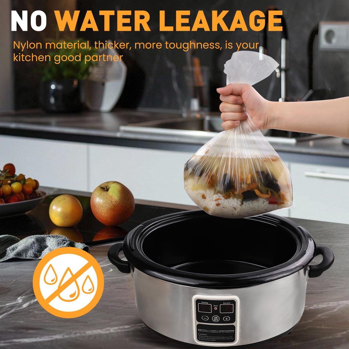 YixangDD disposable liners simplify cleanup after cooking.