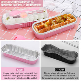 Ylnurac 6-8oz mini loaf pan ideal for single-serve gifts.