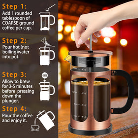 YMMIND included spare filters and spoon for everyday use