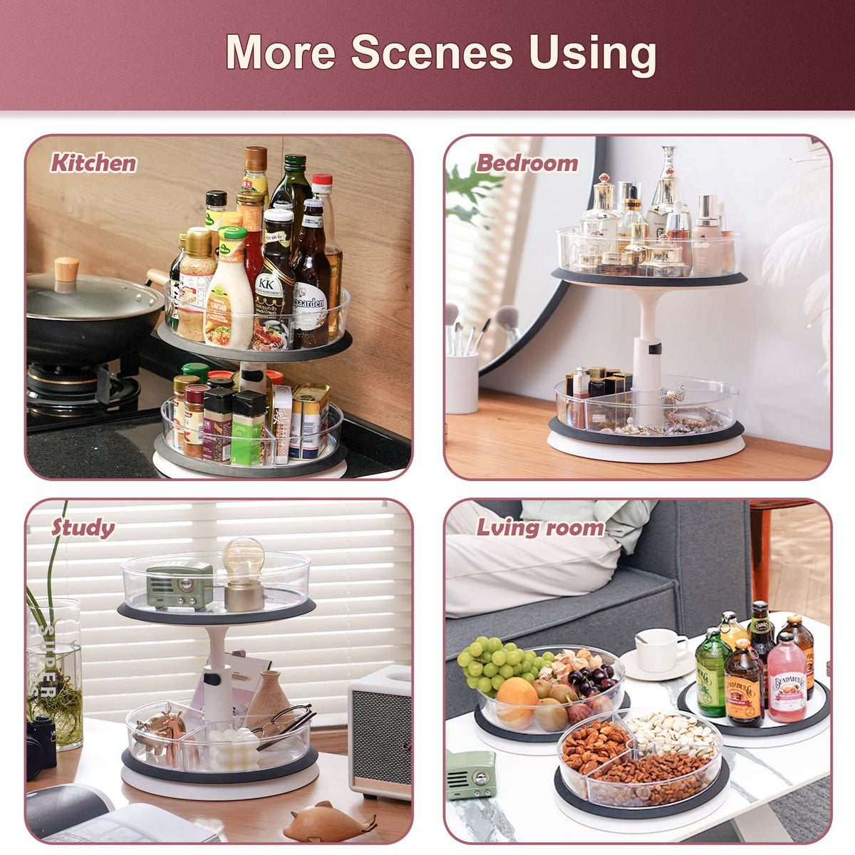 Ynelyase white finish blends with any decor while staying easy to wipe.