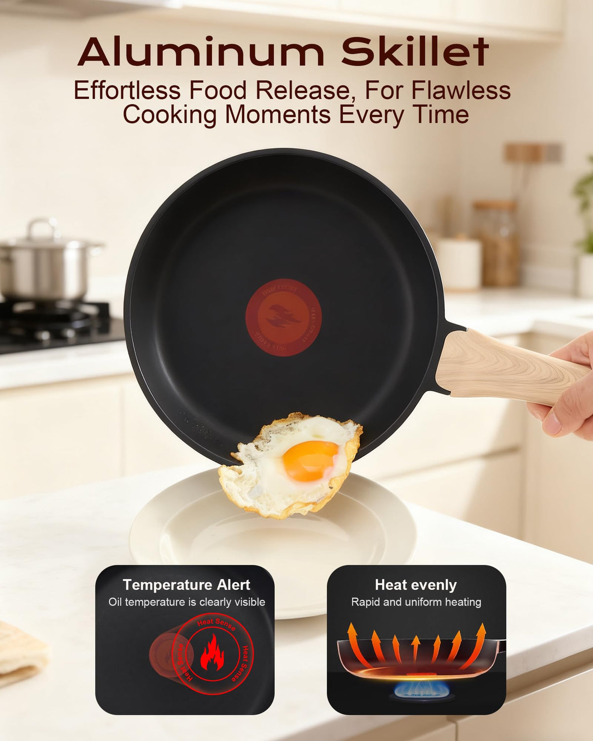 Yonida diamond-reinforced coating delivering durable non-stick release