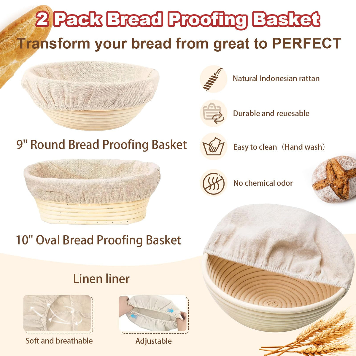 YONILL bread scoring tool with extra blades for precise slashes
