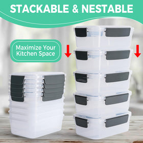 YORY nestable design demonstrates space-saving storage