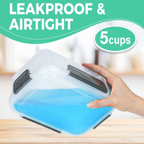 YORY 5-pack offers durable, reusable containers for organized kitchens