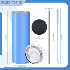 YOUKE OLA 20oz stainless steel tumbler with double-wall insulation for temperature retention.
