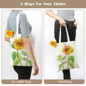 YOUKE OLA polyester reusable tote for everyday shopping and crafts.