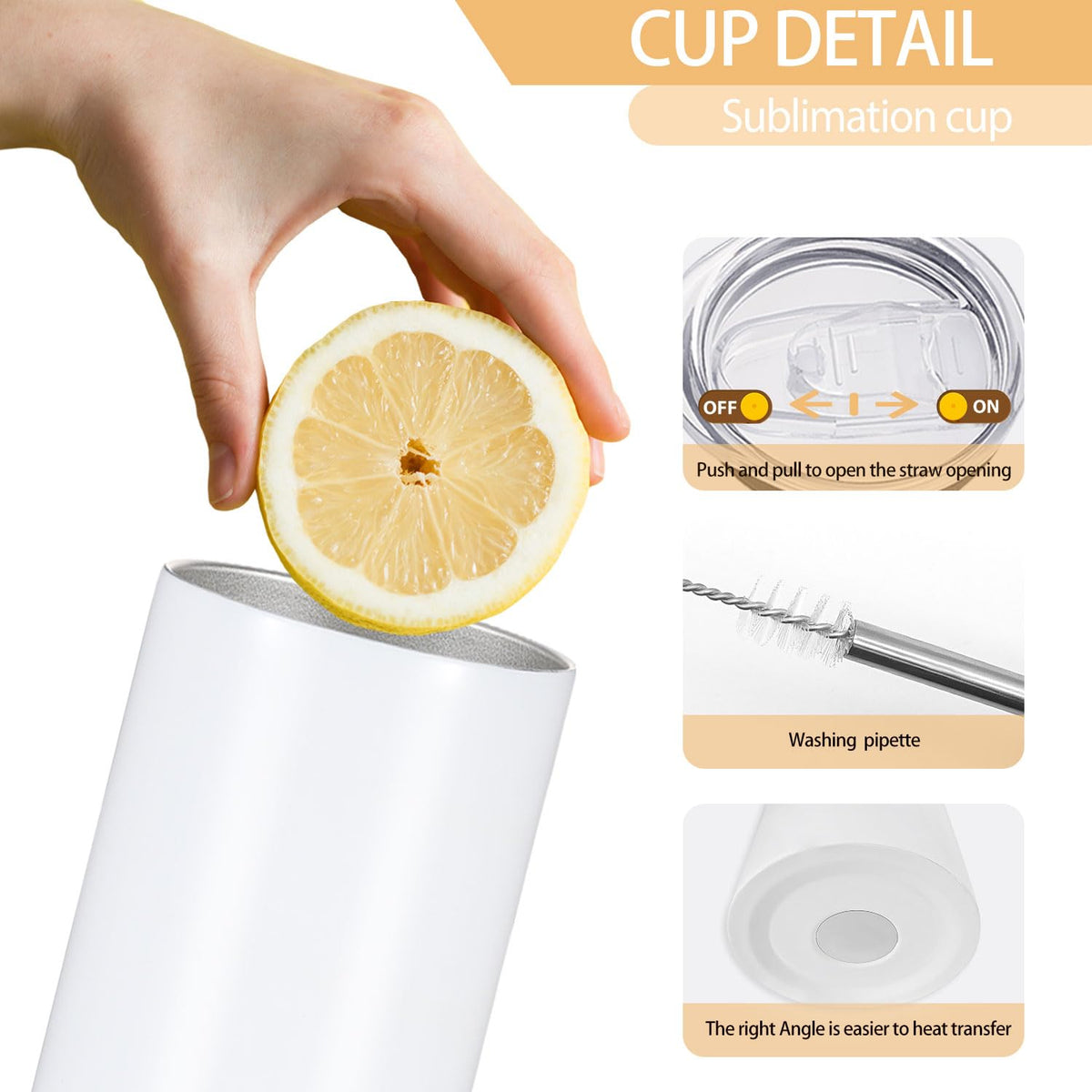 YOUKE OLA stainless steel straws included with kit