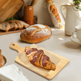 YOUKE OLA handle bamboo board designed to hang for decor.