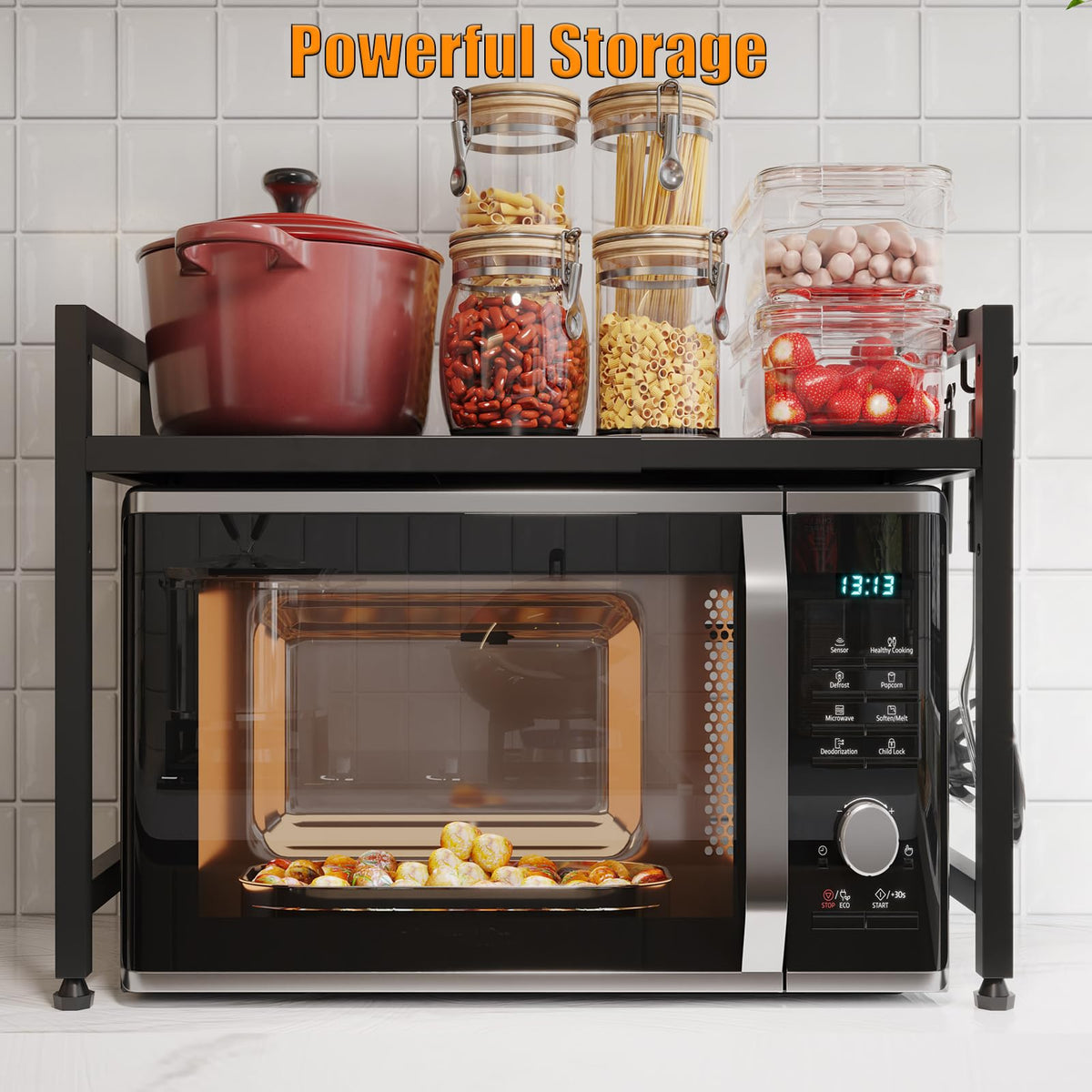 YOWAA Versatile kitchen shelf organizer keeps appliances tidy and accessible