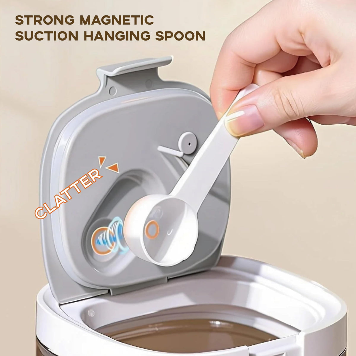 Yszaxnsr coffee canister wide-mouth design for easy filling and cleaning.
