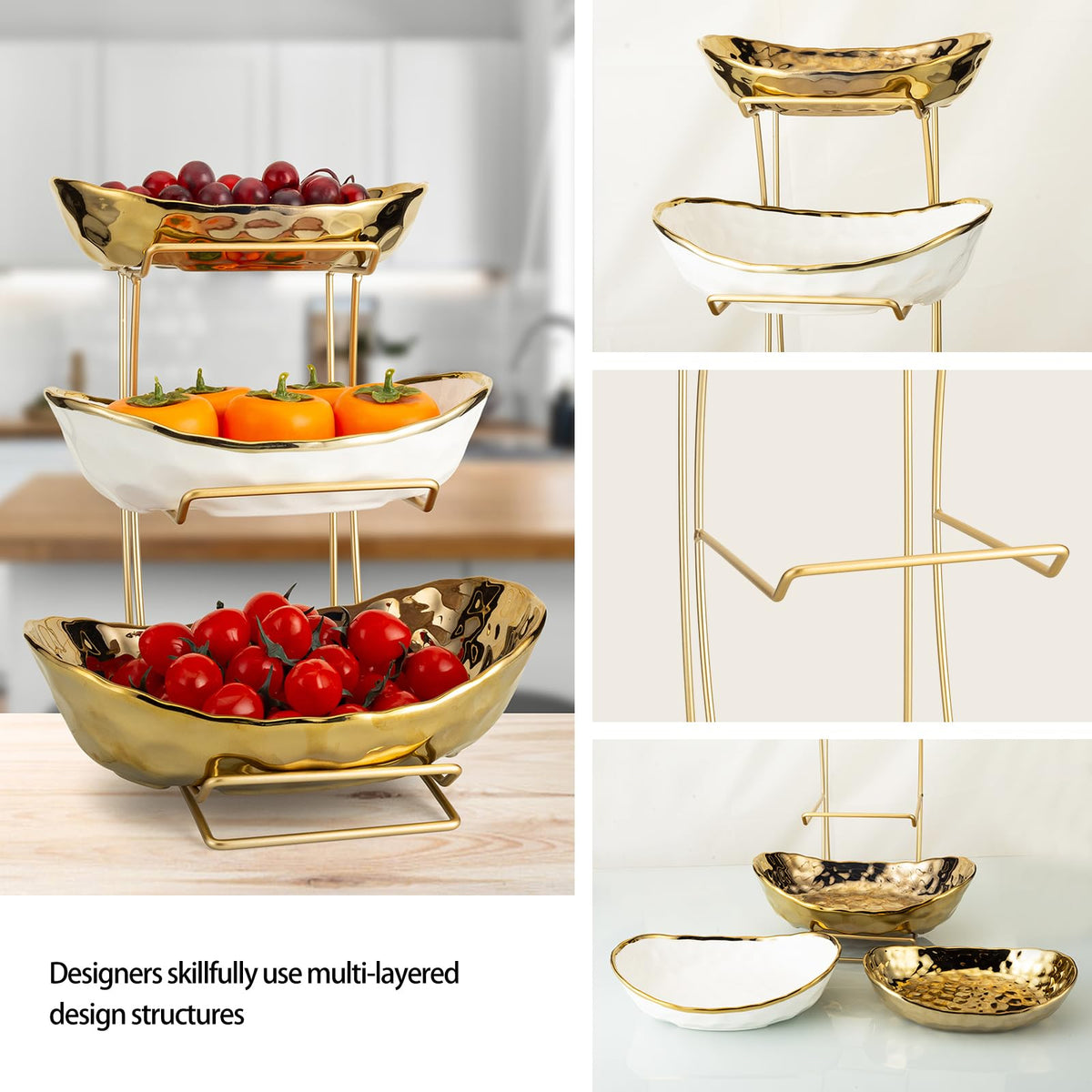 YYW stainless steel bracket provides stability and elegance.