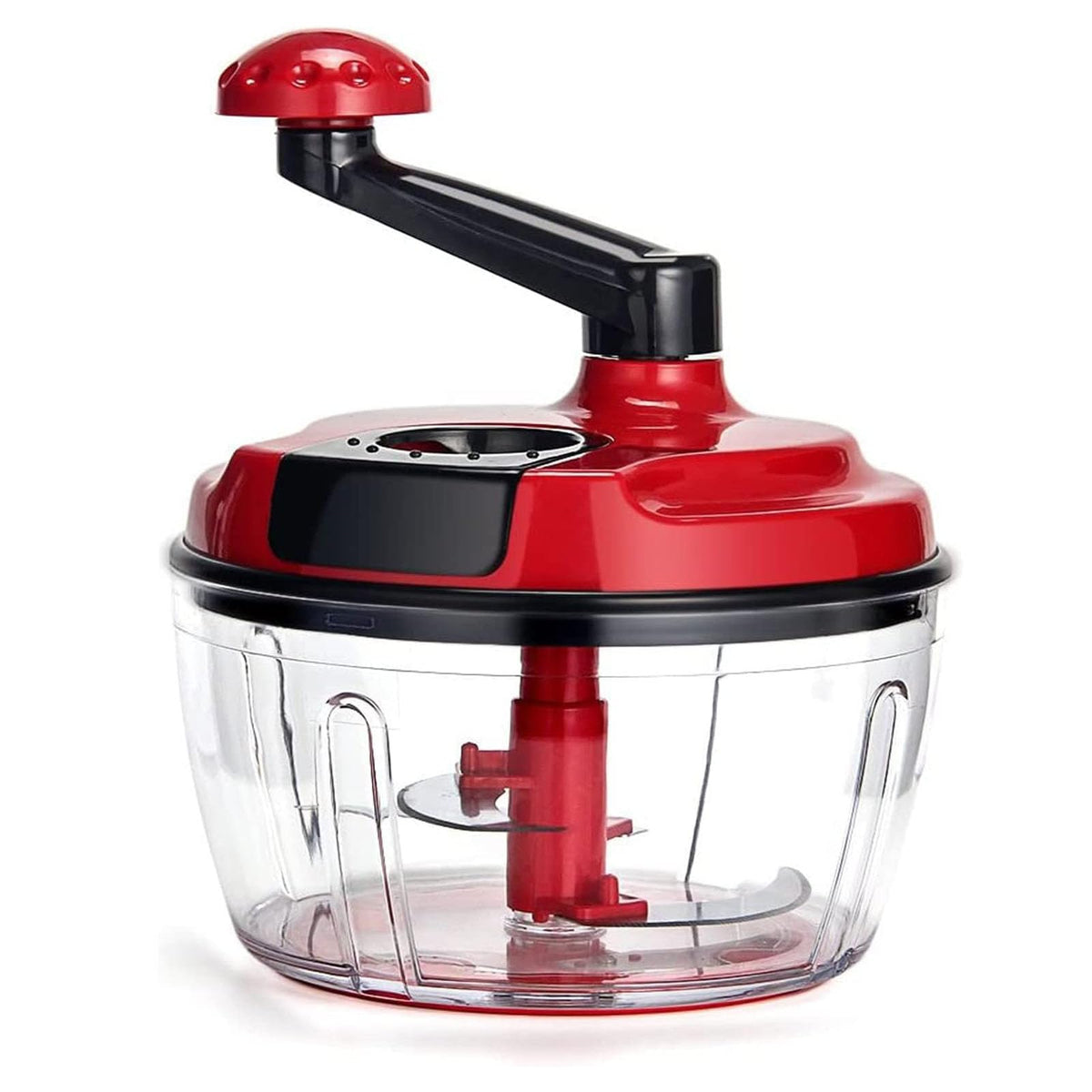 ZABBOW clear 1.5L bowl supports family-sized meal prep.